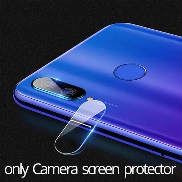 2-in-1 Camera Glass Redmi Note 7 Tempered Glass Screen Protector Xiaomi Redmi Note 7 Glass Film redmi note 7 screen protector