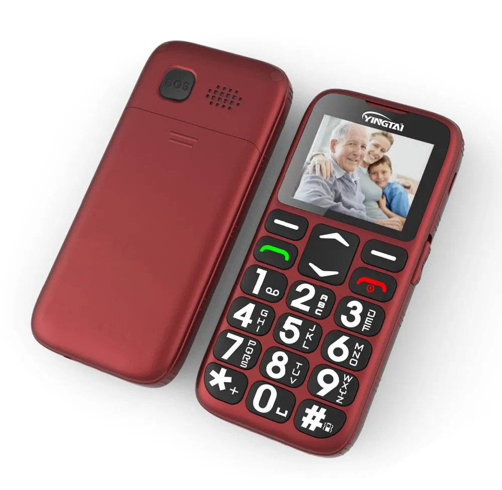 2019 Senior Citizens Mobile Phone with SOS Button and Large Buttons