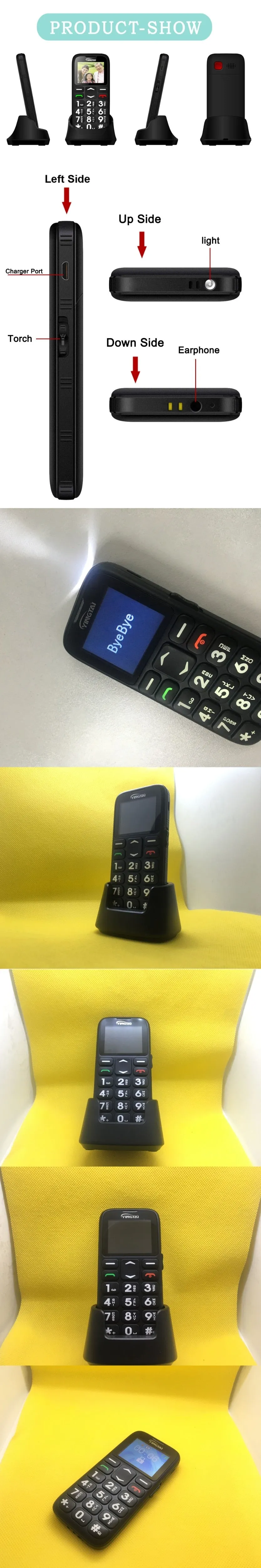 2019 Senior Citizens Mobile Phone with SOS Button and Large Buttons