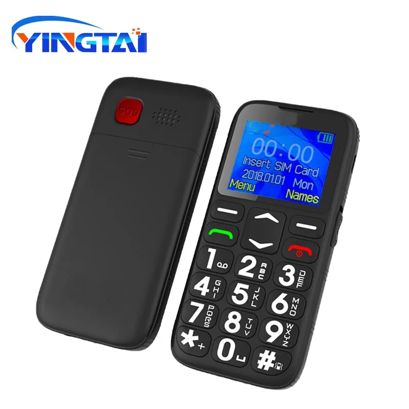 2019 Senior Citizens Mobile Phone with SOS Button and Large Buttons