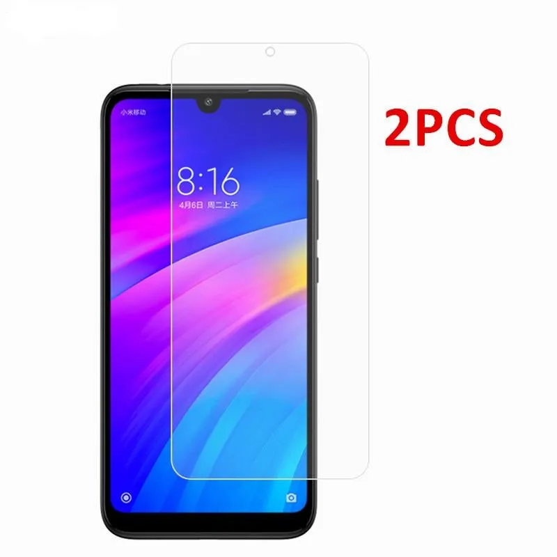 2Pcs Glass Xiaomi Redmi 7 5A 4A Screen Protector Tempered Glass For Xiaomi Redmi 7 Glass Redmi 5A Protective Phone Film