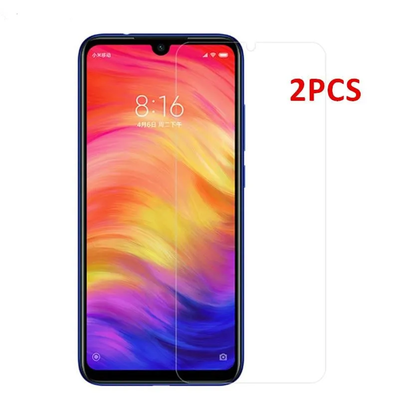 2PCS Glass Xiaomi Redmi Note 7 Pro 4A S2 Screen Protector Tempered Glass For Xiaomi Redmi Note 7 Glass Redmi 4A S2 Phone Film