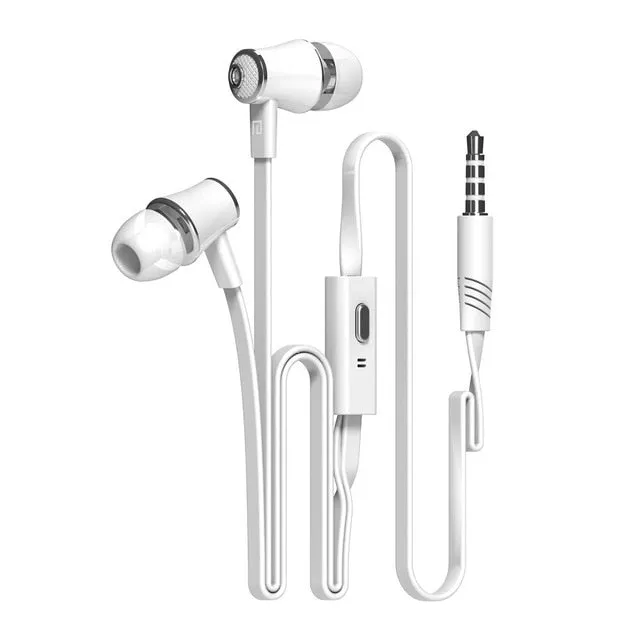 3.5mm In-ear Earphones Stereo Headphones Headsets Super Stereo Earbuds For Meizu MP3 MP4 iPhone for Xiaomi Huawei Sony Samsung