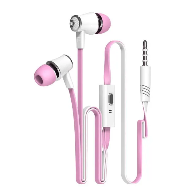 3.5mm In-ear Earphones Stereo Headphones Headsets Super Stereo Earbuds For Meizu MP3 MP4 iPhone for Xiaomi Huawei Sony Samsung