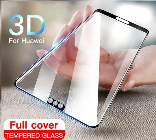 3D Full Cover Tempered Glass For Huawei P20 Pro P10 Lite Plus Screen Protector For Huawei P20 Honor 10 Protective Glass