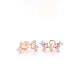 5 Stone Ear Cuff