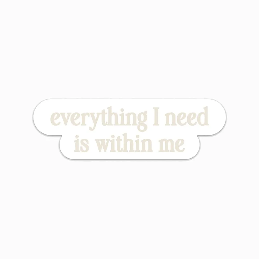 Affirmation Decal