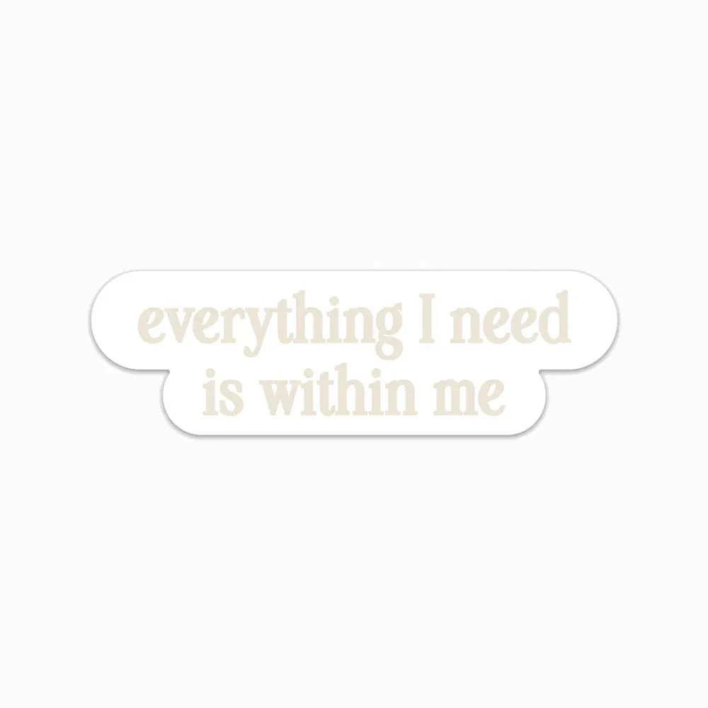 Affirmation Decal