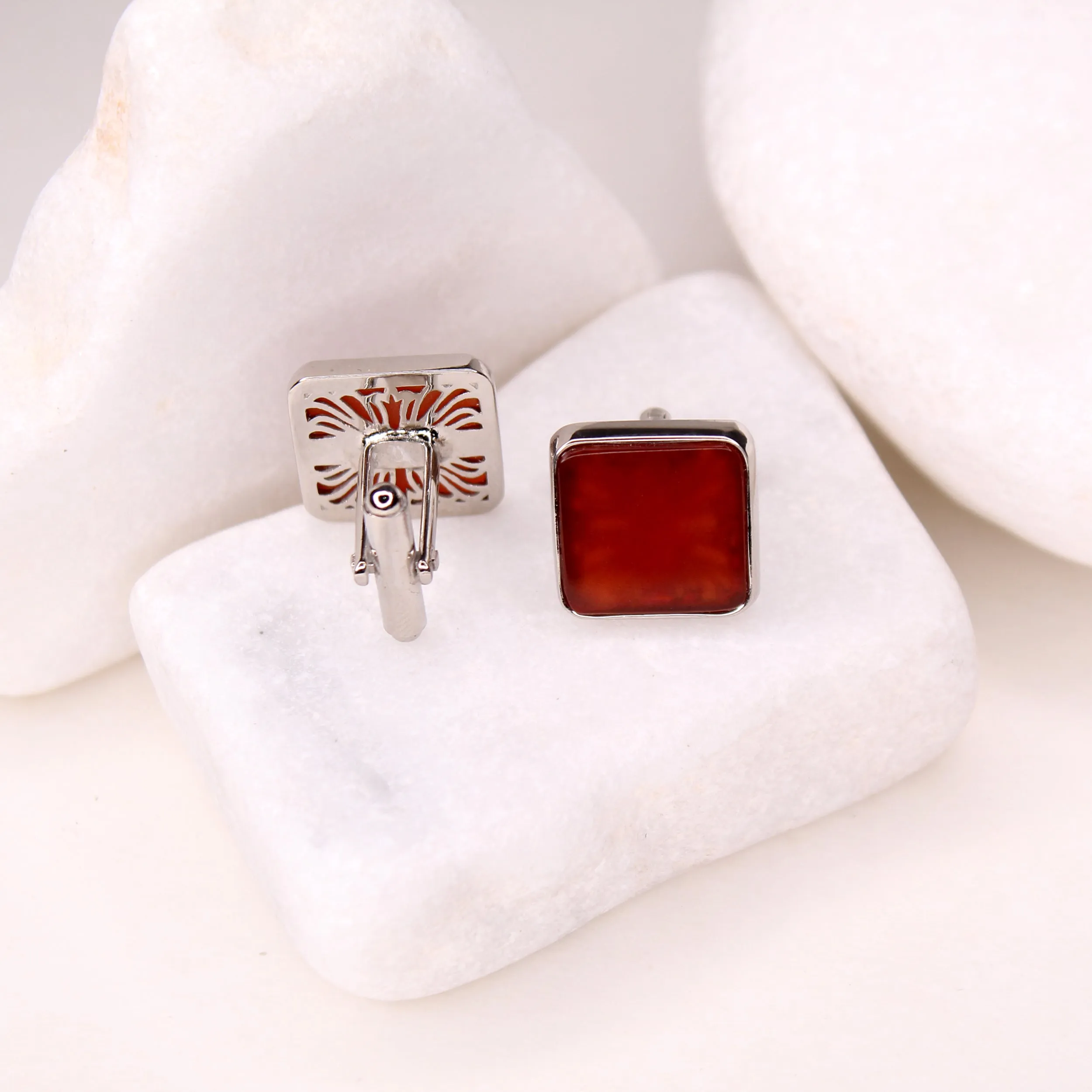 Agate Cufflink