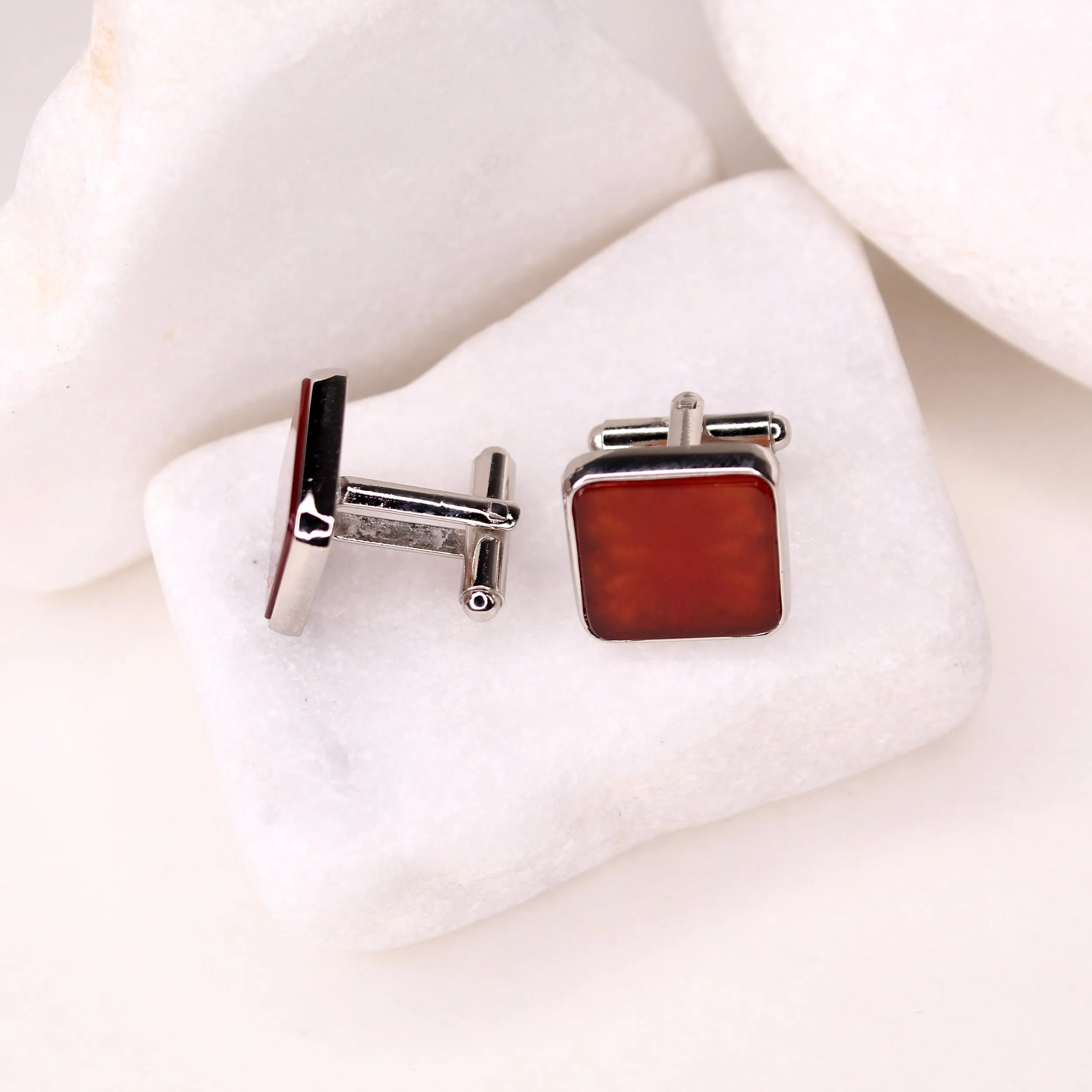 Agate Cufflink