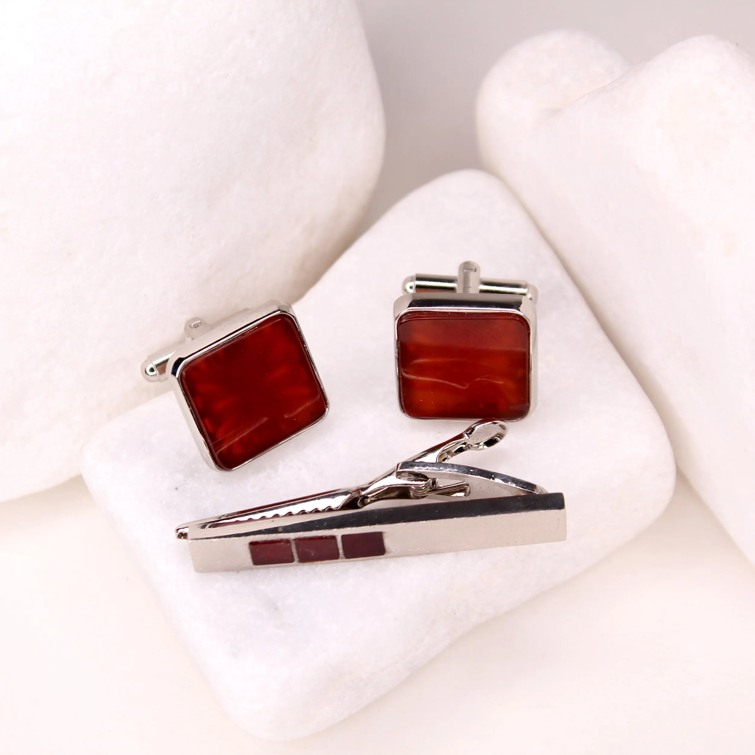 Agate Cufflink