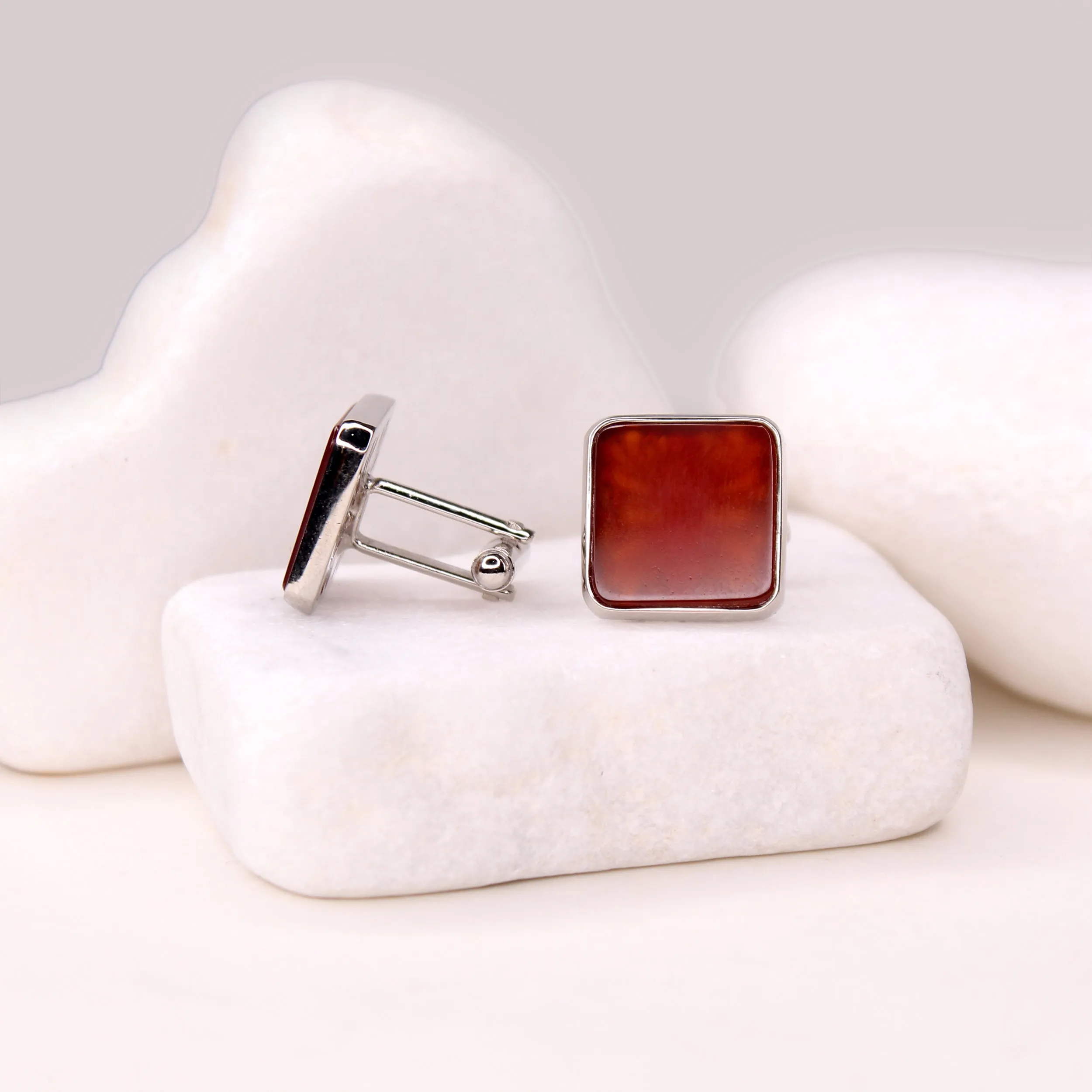 Agate Cufflink