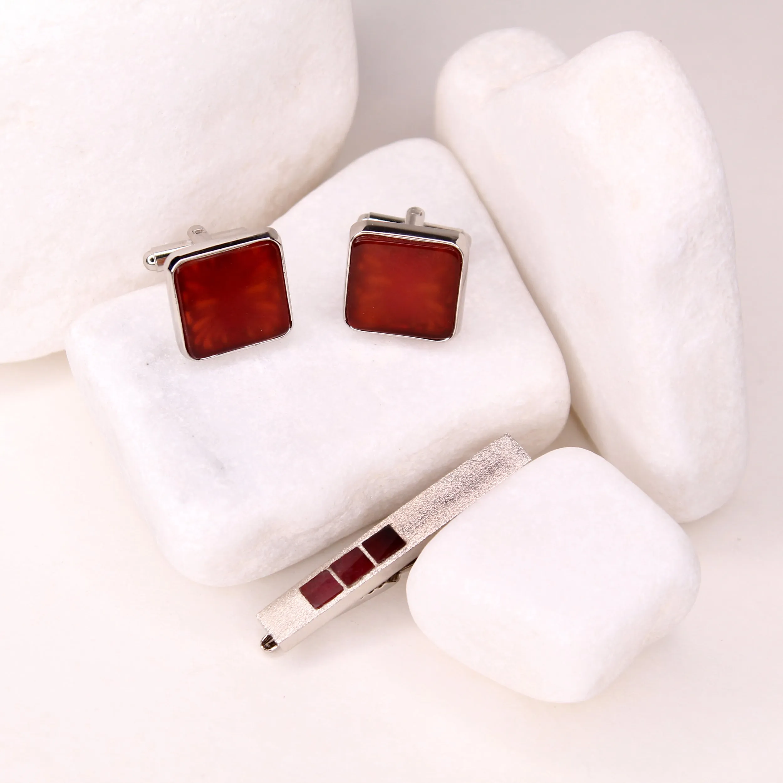 Agate Cufflink