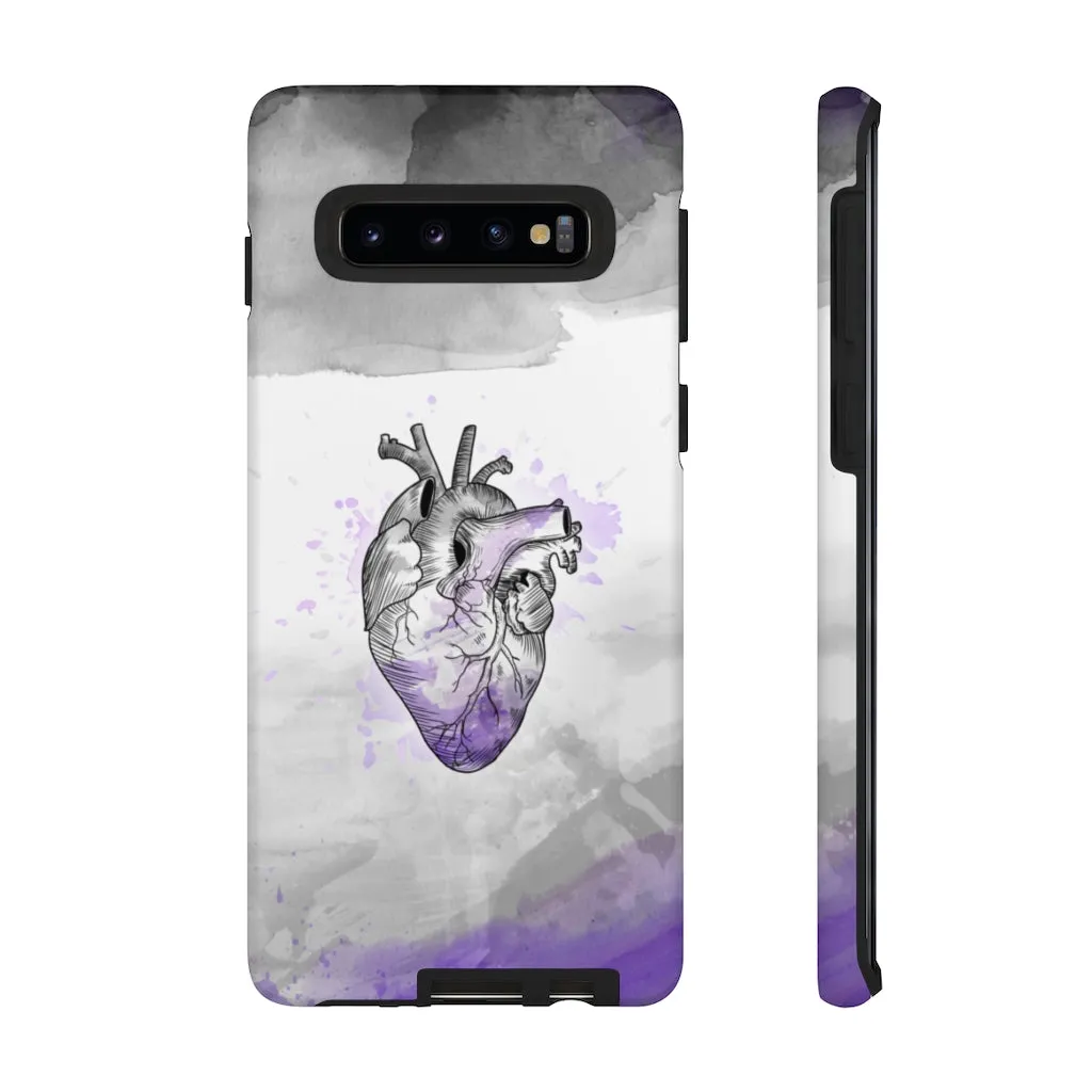 Asexual Proud at Heart Phone Case for Apple & Samsung