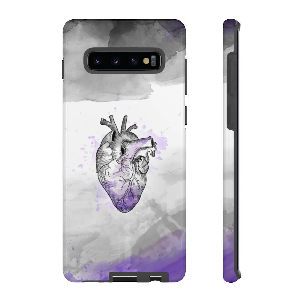 Asexual Proud at Heart Phone Case for Apple & Samsung