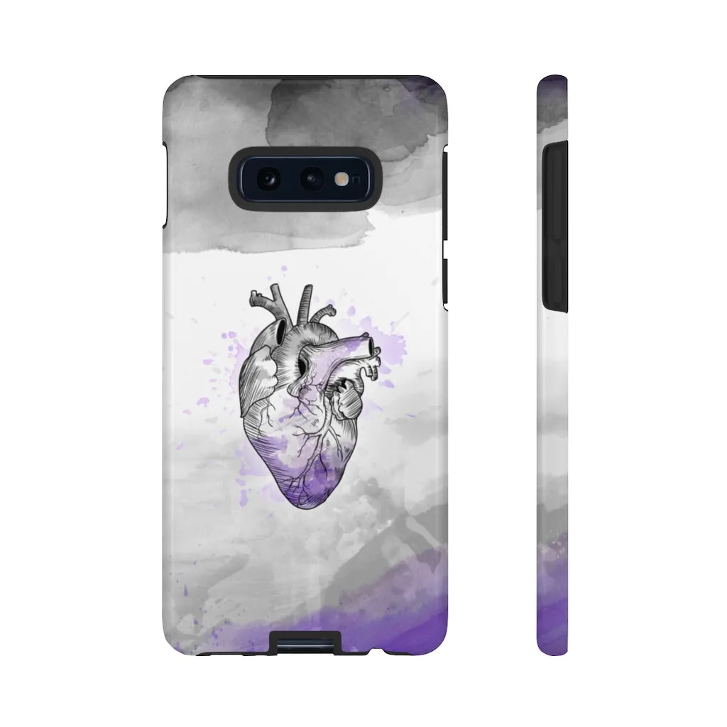 Asexual Proud at Heart Phone Case for Apple & Samsung