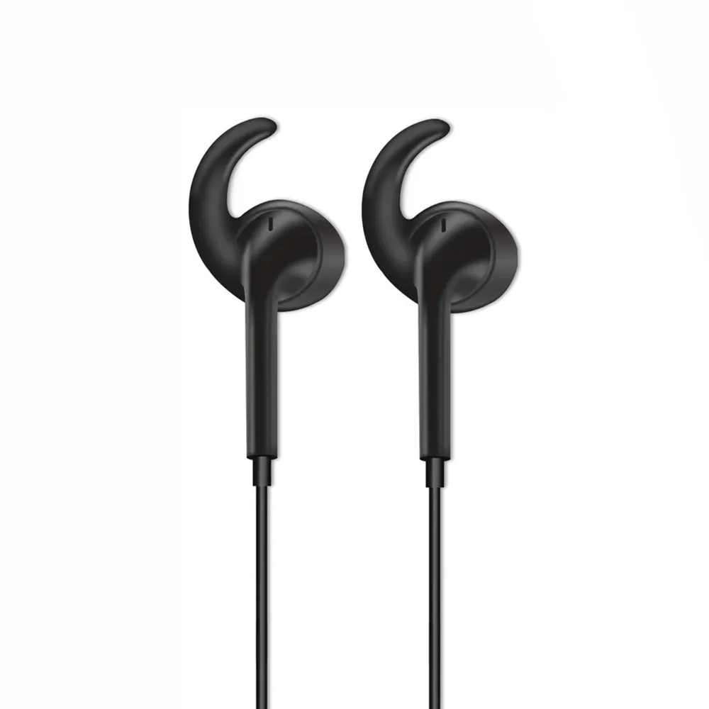 AXL AEP-C1 in-Ear Type C Wired Earphone | High Bass with in-Line mic (Black)