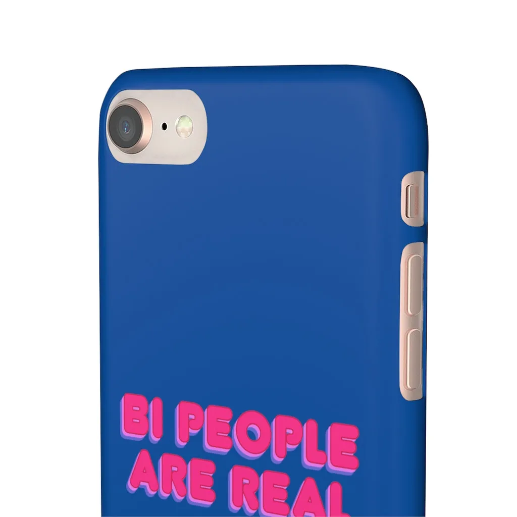 Bi People Are Real Phone Case for Apple & Samsung