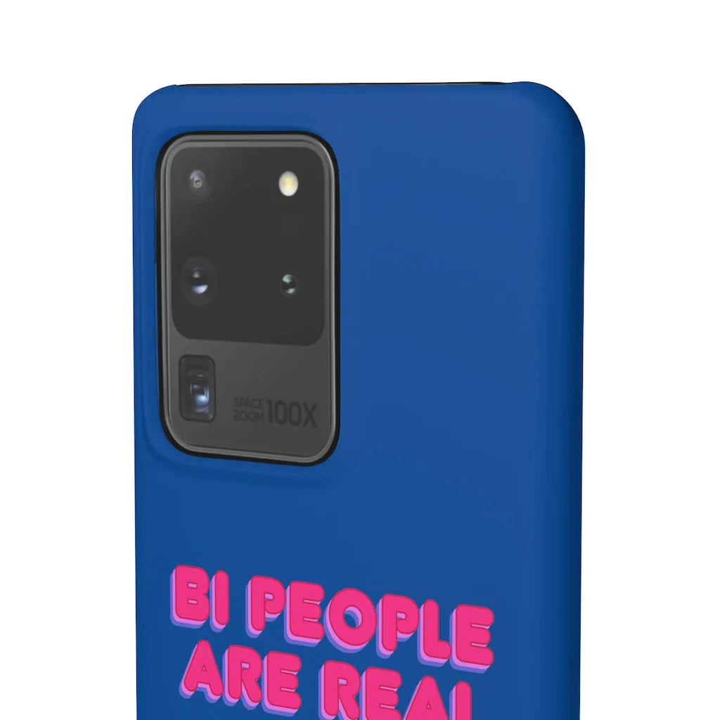 Bi People Are Real Phone Case for Apple & Samsung