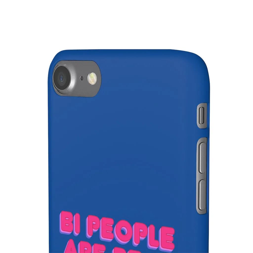 Bi People Are Real Phone Case for Apple & Samsung