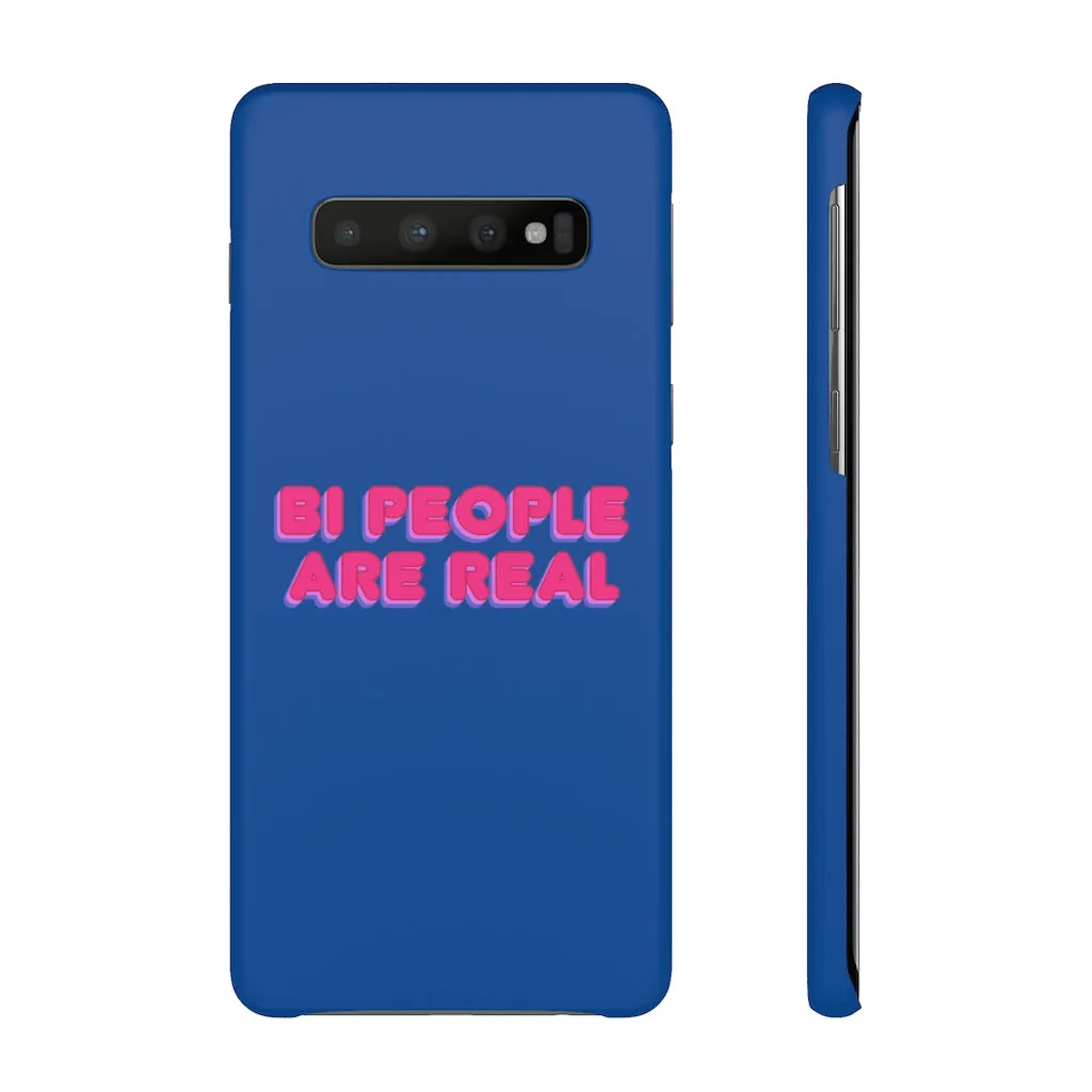 Bi People Are Real Phone Case for Apple & Samsung