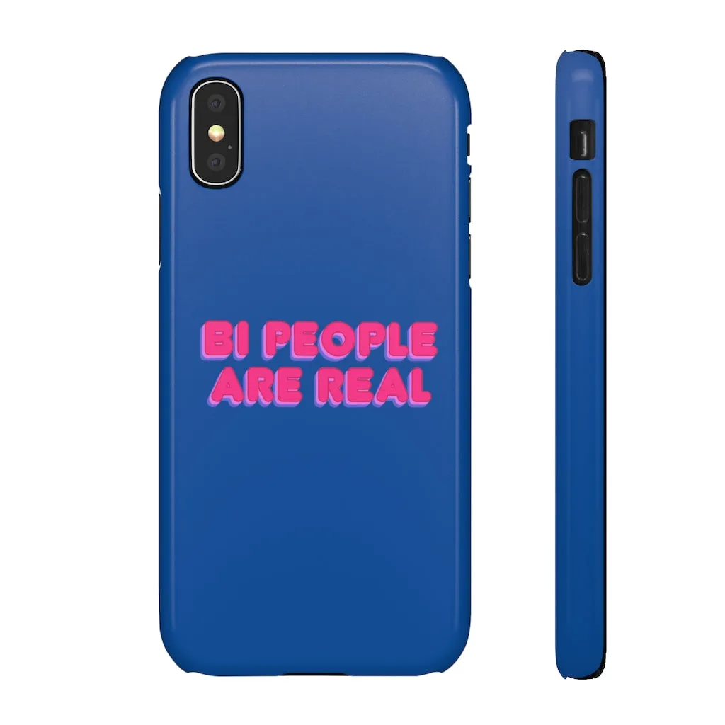 Bi People Are Real Phone Case for Apple & Samsung