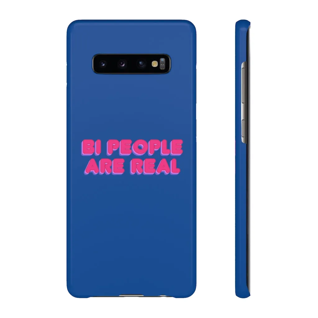 Bi People Are Real Phone Case for Apple & Samsung