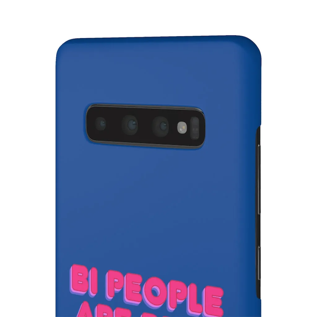 Bi People Are Real Phone Case for Apple & Samsung