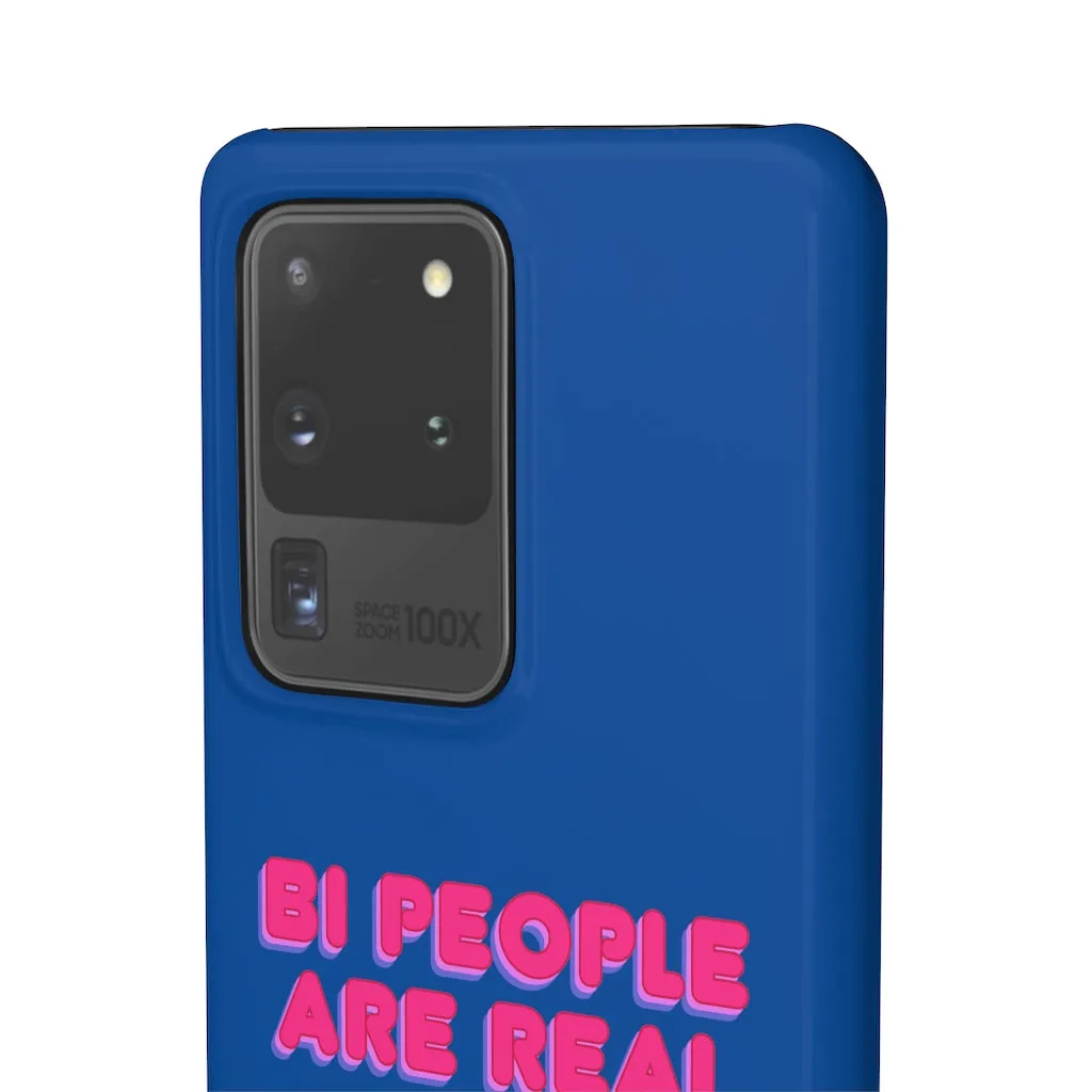 Bi People Are Real Phone Case for Apple & Samsung