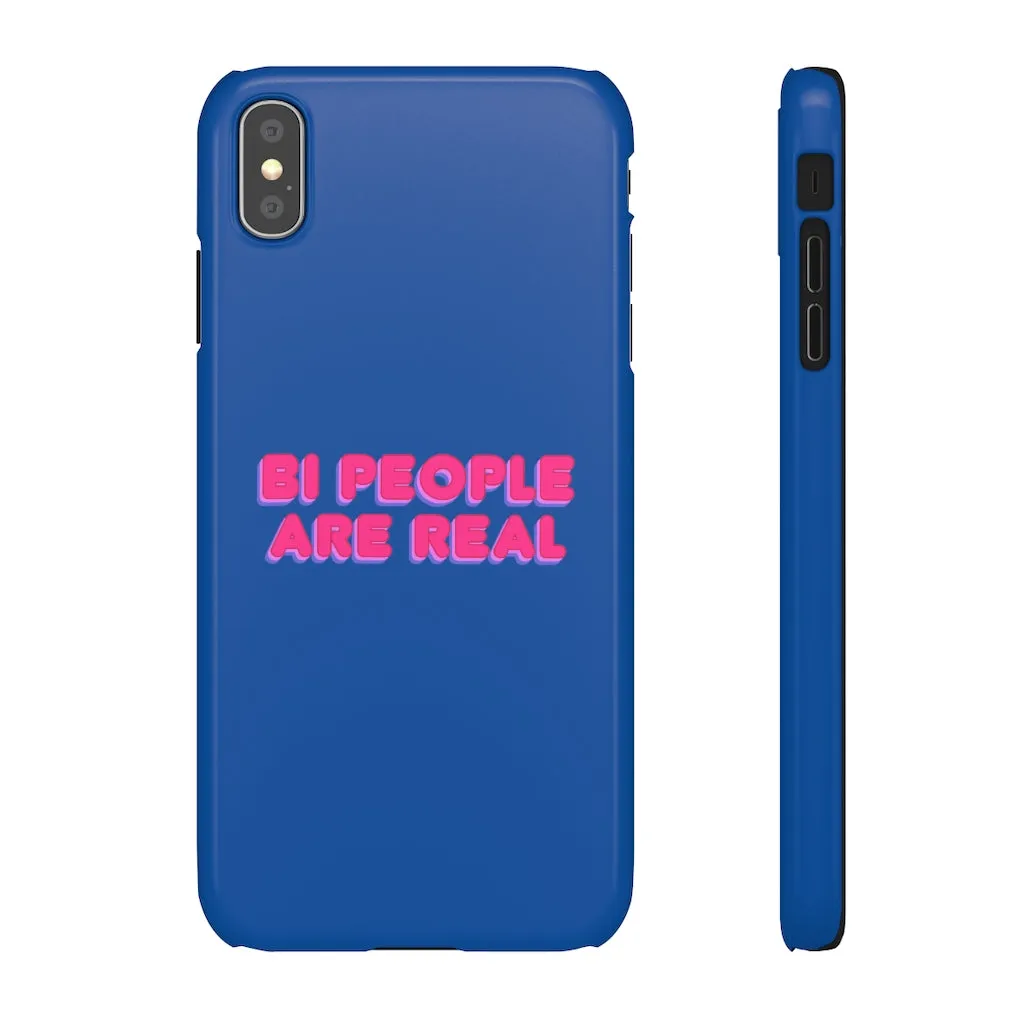 Bi People Are Real Phone Case for Apple & Samsung