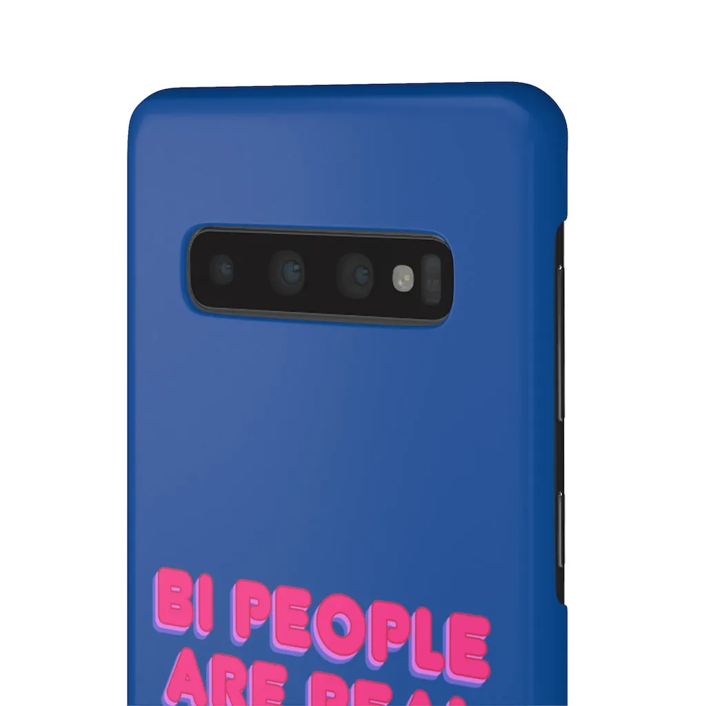 Bi People Are Real Phone Case for Apple & Samsung