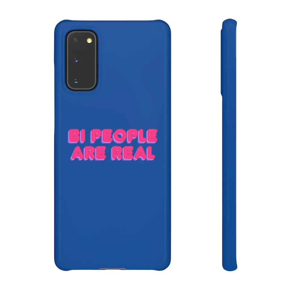 Bi People Are Real Phone Case for Apple & Samsung