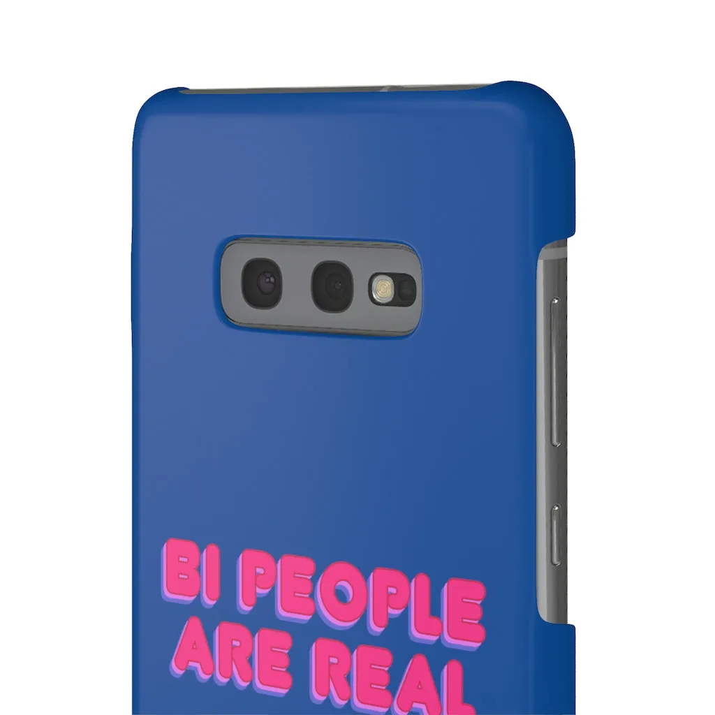 Bi People Are Real Phone Case for Apple & Samsung