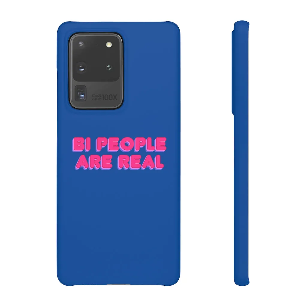 Bi People Are Real Phone Case for Apple & Samsung