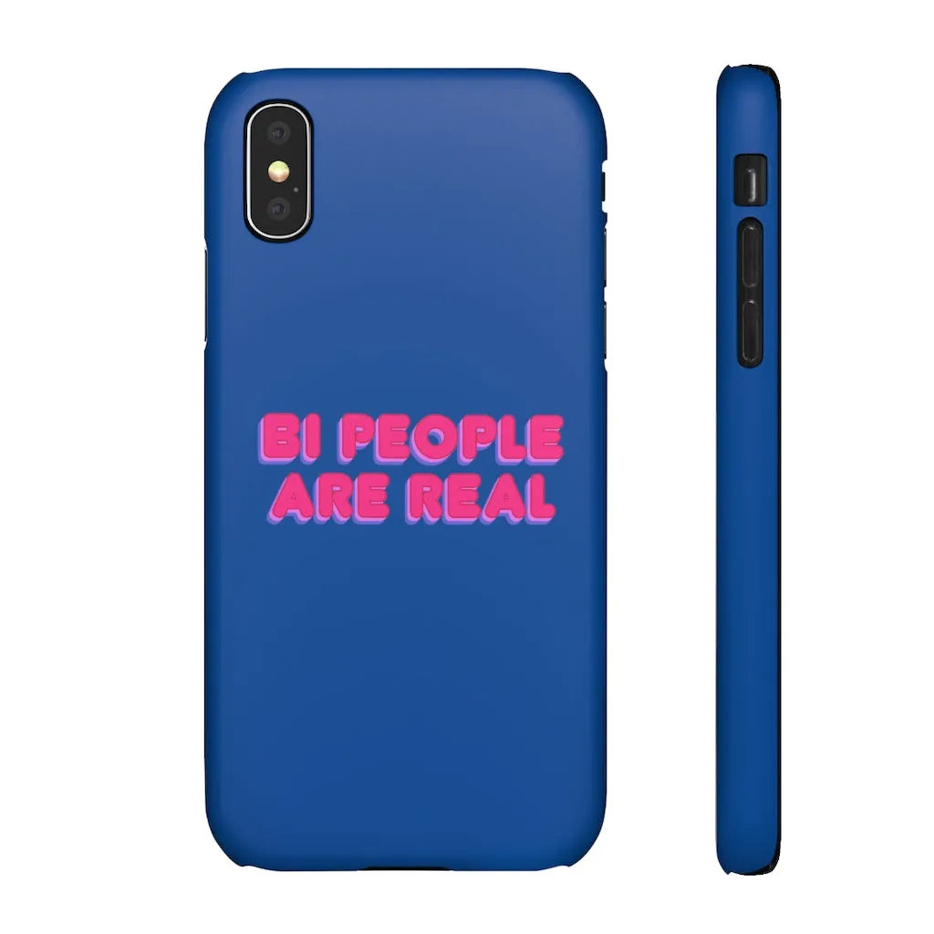 Bi People Are Real Phone Case for Apple & Samsung