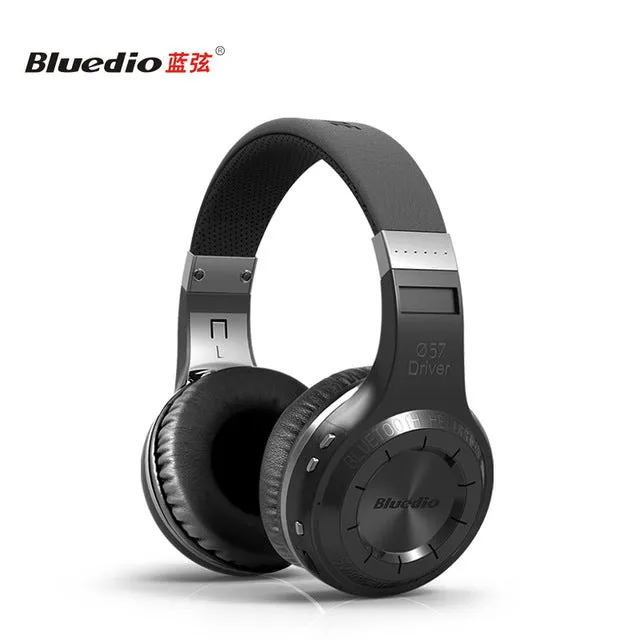 Bluedio HT Bluetooth Headphones Hifi Stereo Bass Wireless Earphones Noise Canceling Headset with Microphone for Mobile Phone TV