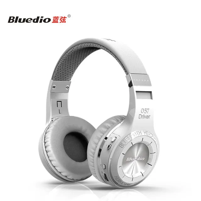 Bluedio HT Bluetooth Headphones Hifi Stereo Bass Wireless Earphones Noise Canceling Headset with Microphone for Mobile Phone TV