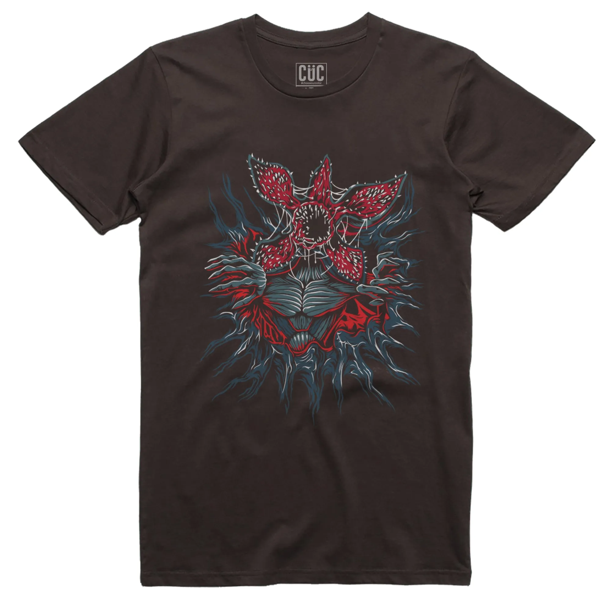 CUC T-Shirt Demogorgon Scratch!- Stranger - #chooseurcolor