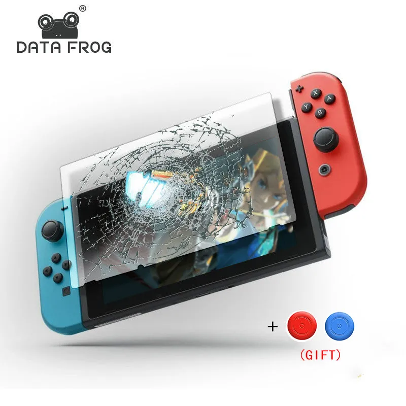 Data Frog Premium Tempered Glass Screen Protector For Nintendo Switch NS Screen Protector For Nintend Switch Lite Accessories