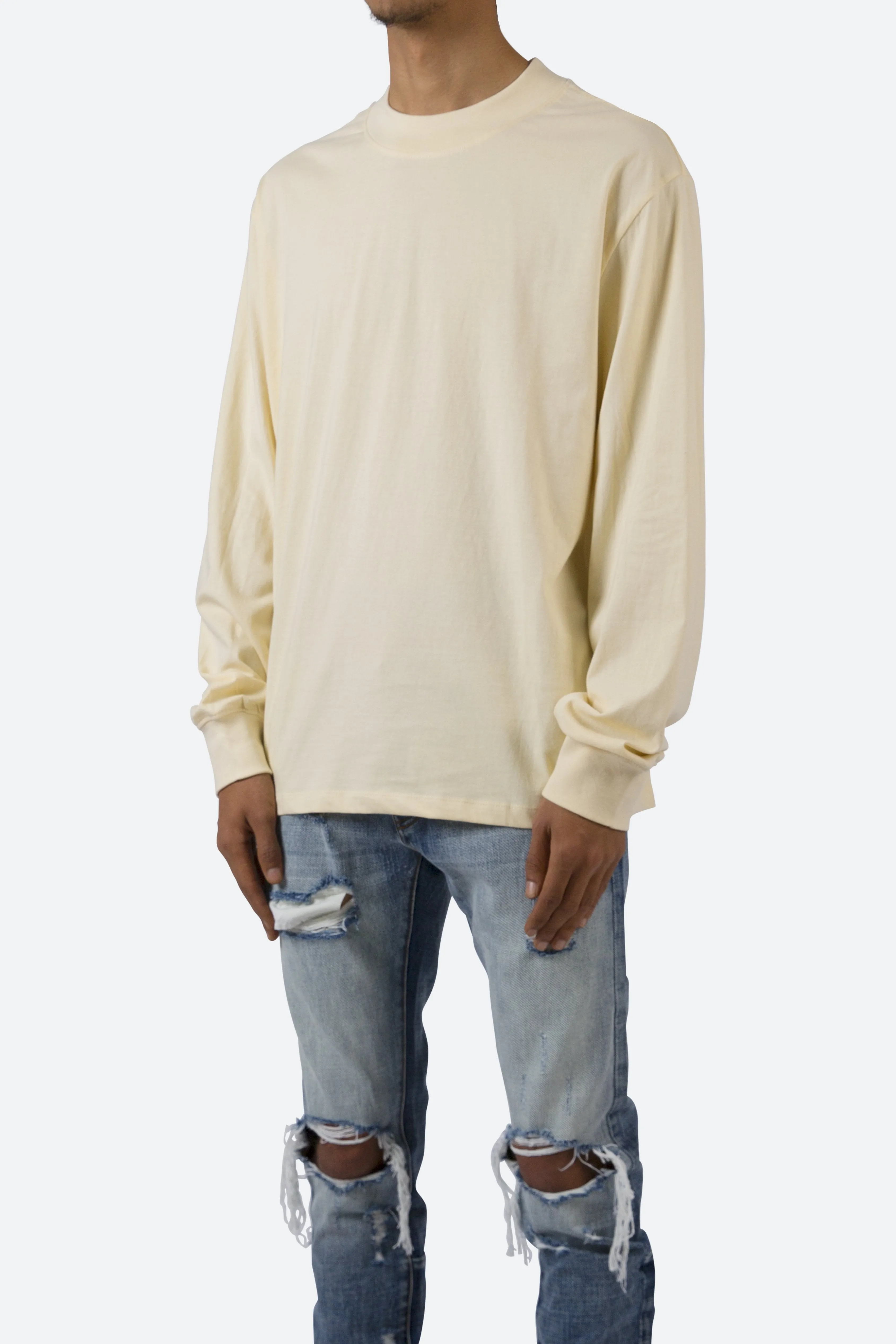 Every Day L/S Tee - Bone