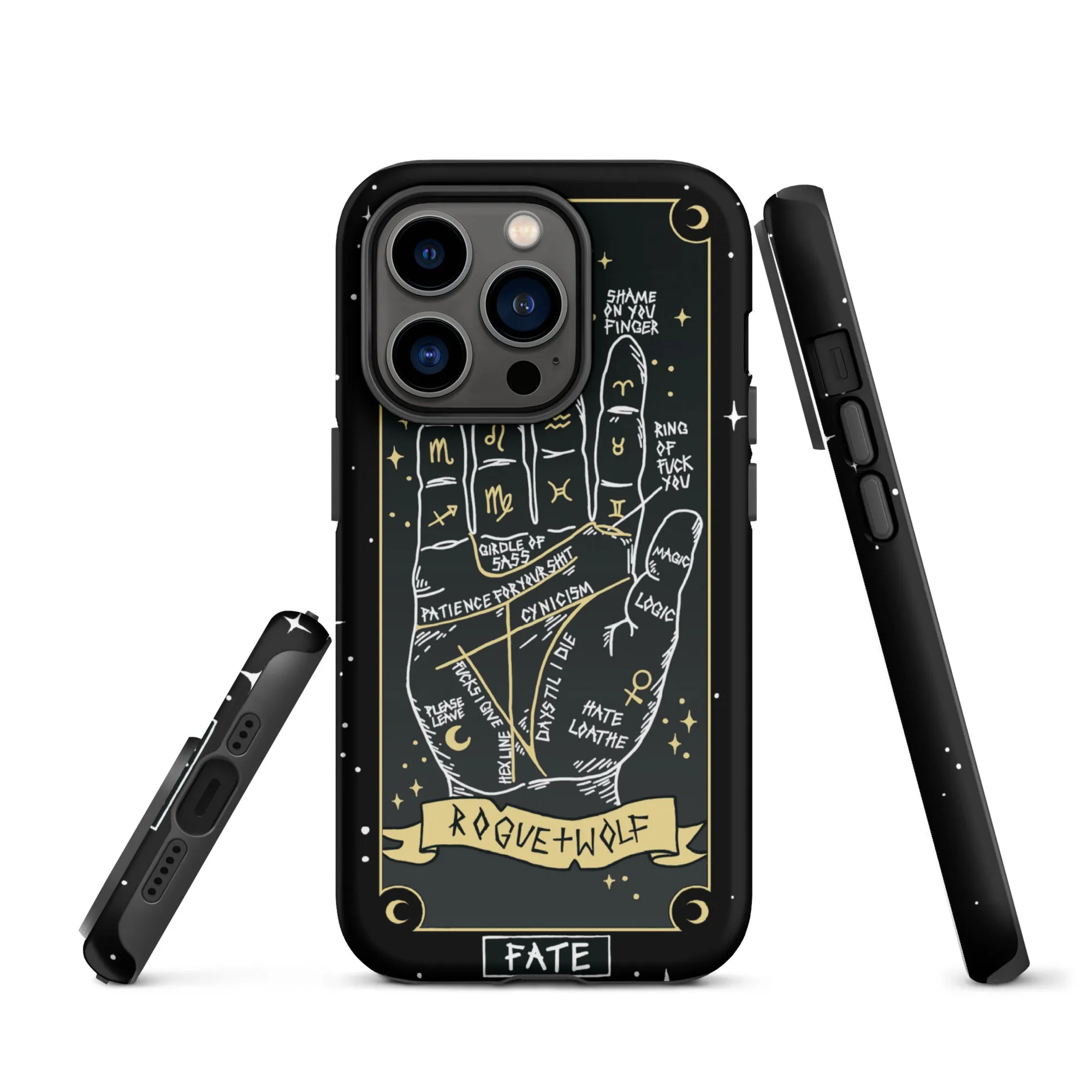 Fate Tarot Tough Phone Case for iPhone - Witchy Phone case cover Goth Accessories Anti-scratch Shockproof