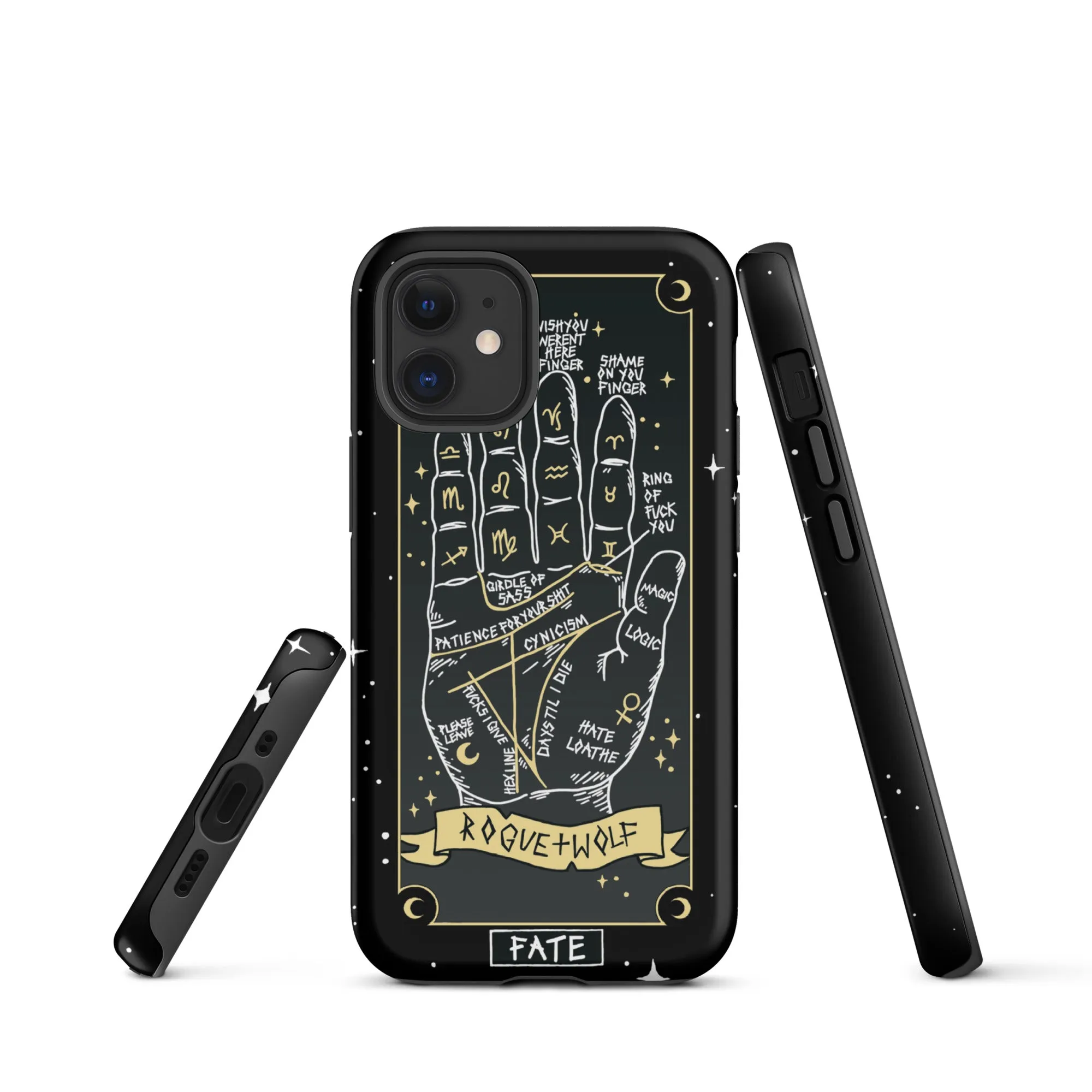 Fate Tarot Tough Phone Case for iPhone - Witchy Phone case cover Goth Accessories Anti-scratch Shockproof