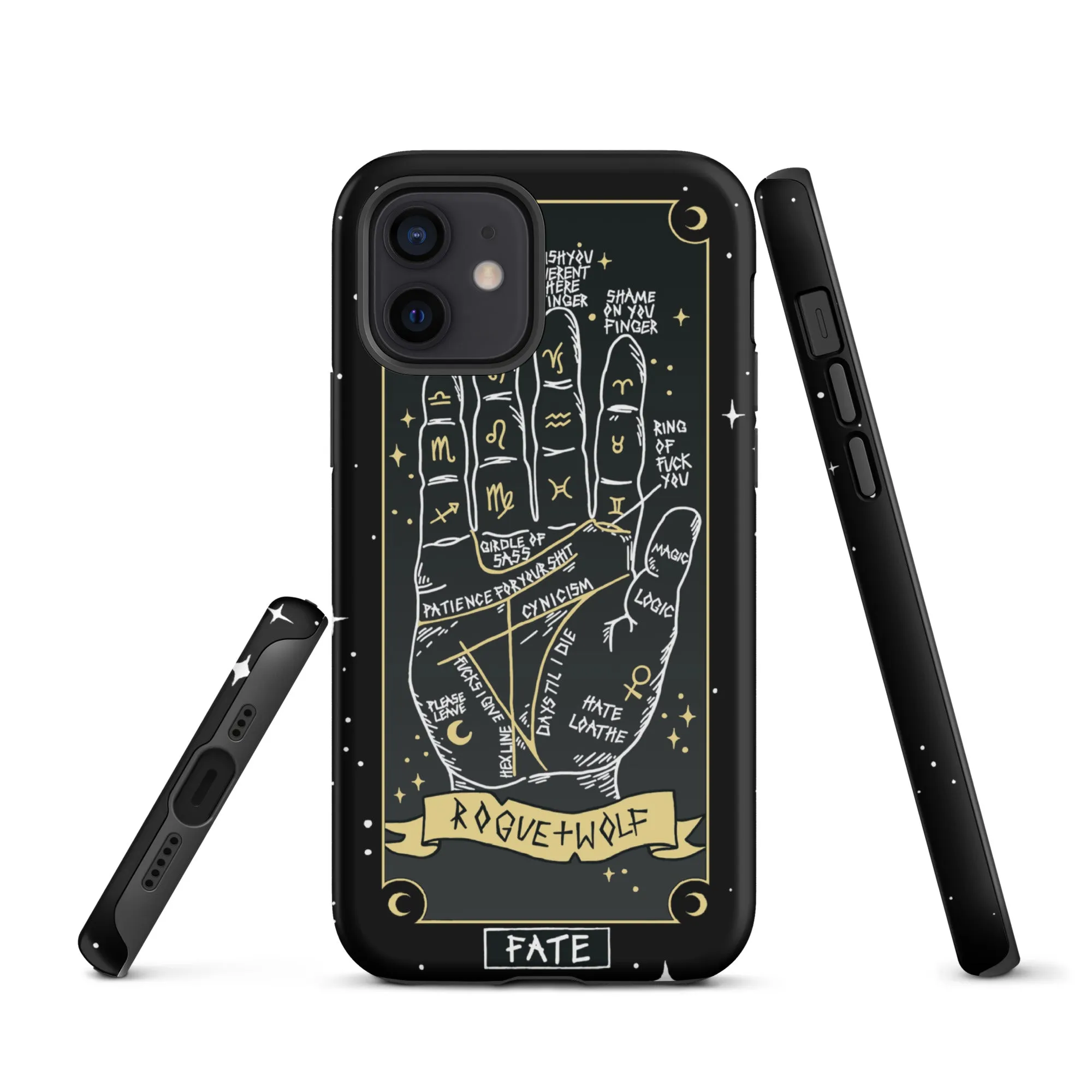 Fate Tarot Tough Phone Case for iPhone - Witchy Phone case cover Goth Accessories Anti-scratch Shockproof