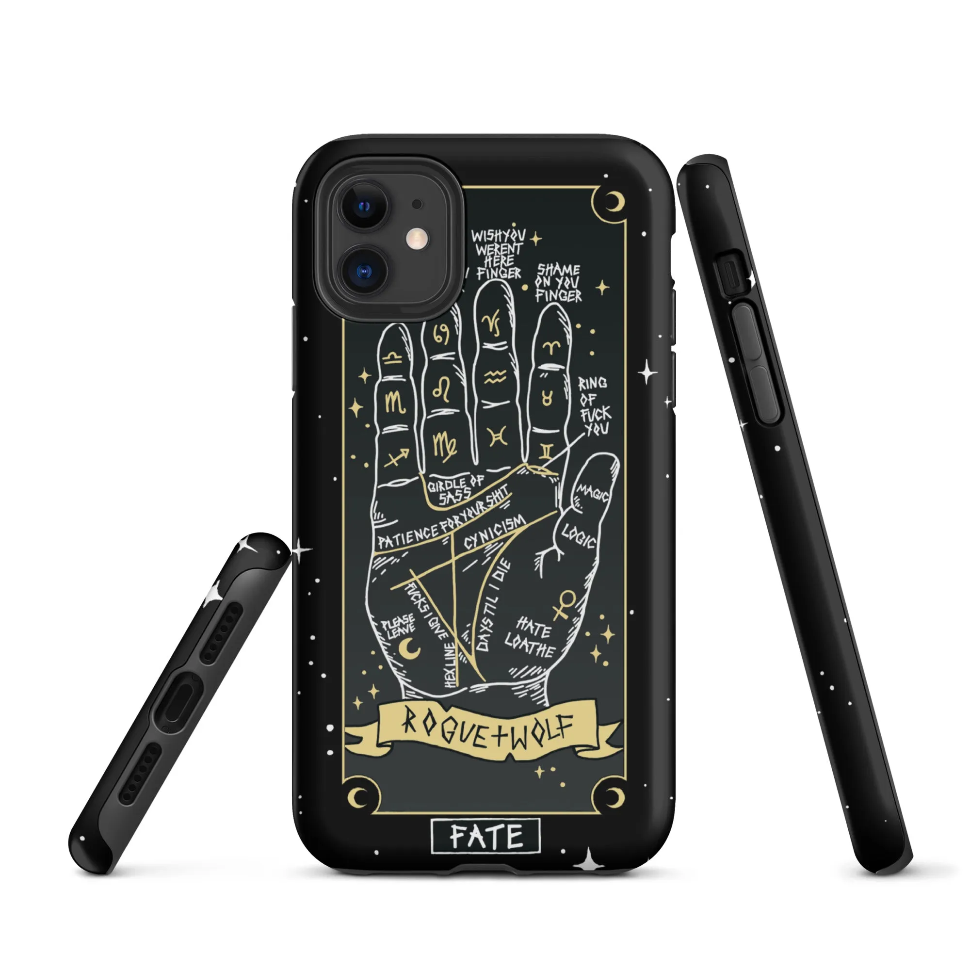 Fate Tarot Tough Phone Case for iPhone - Witchy Phone case cover Goth Accessories Anti-scratch Shockproof