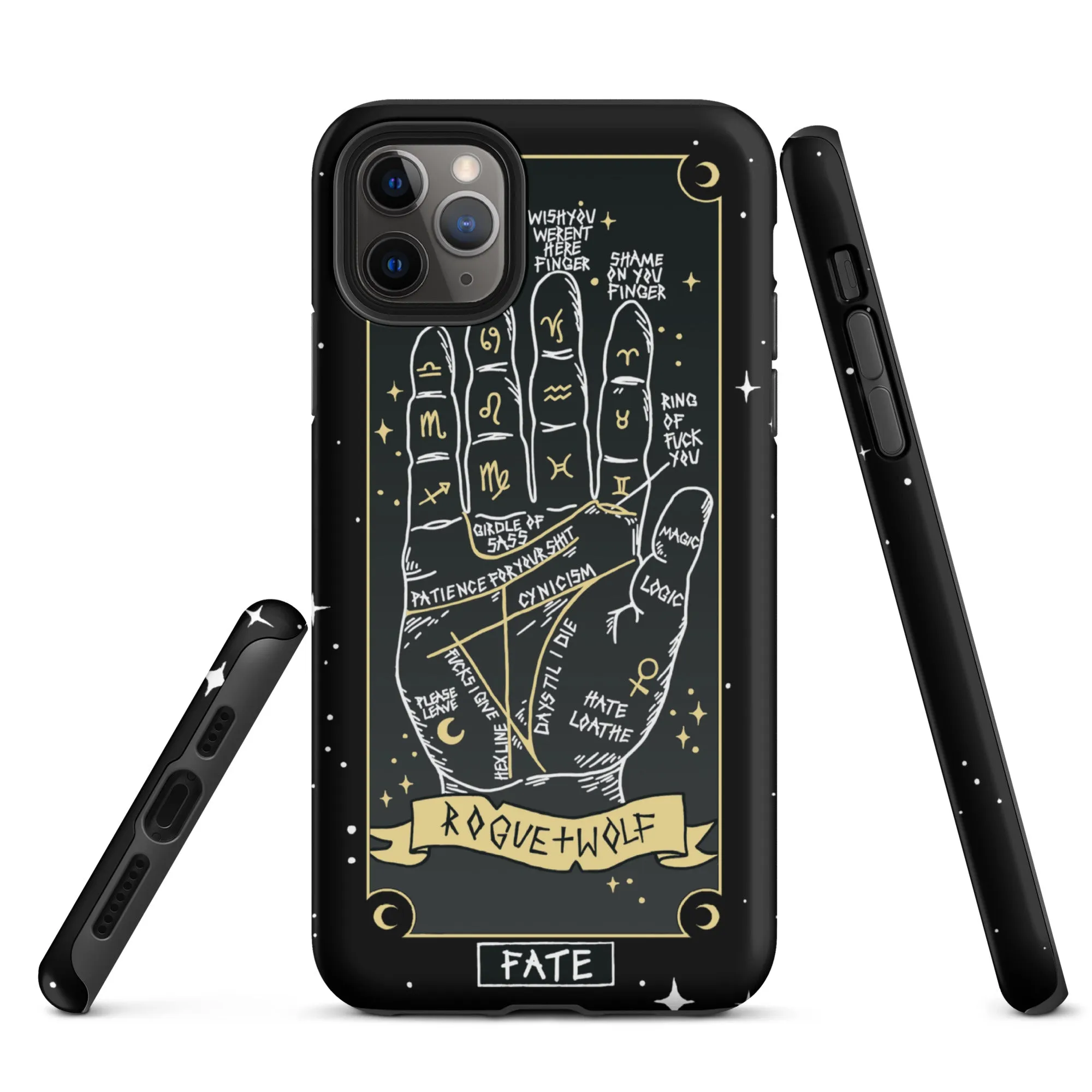 Fate Tarot Tough Phone Case for iPhone - Witchy Phone case cover Goth Accessories Anti-scratch Shockproof