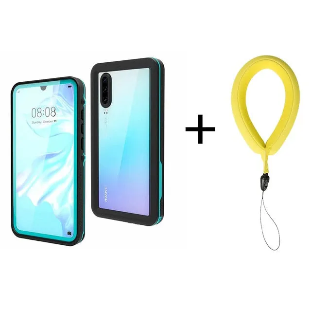 For Huawei P30 Pro P30 Waterproof IP68 Diving Swim Proof Dustproof Phone Case for Huawei P30Pro Full Sealed Outdoor Sport Coque