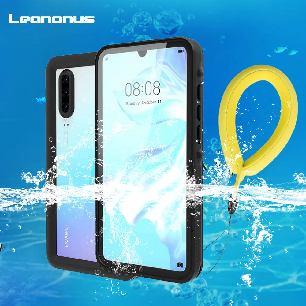 For Huawei P30 Pro P30 Waterproof IP68 Diving Swim Proof Dustproof Phone Case for Huawei P30Pro Full Sealed Outdoor Sport Coque