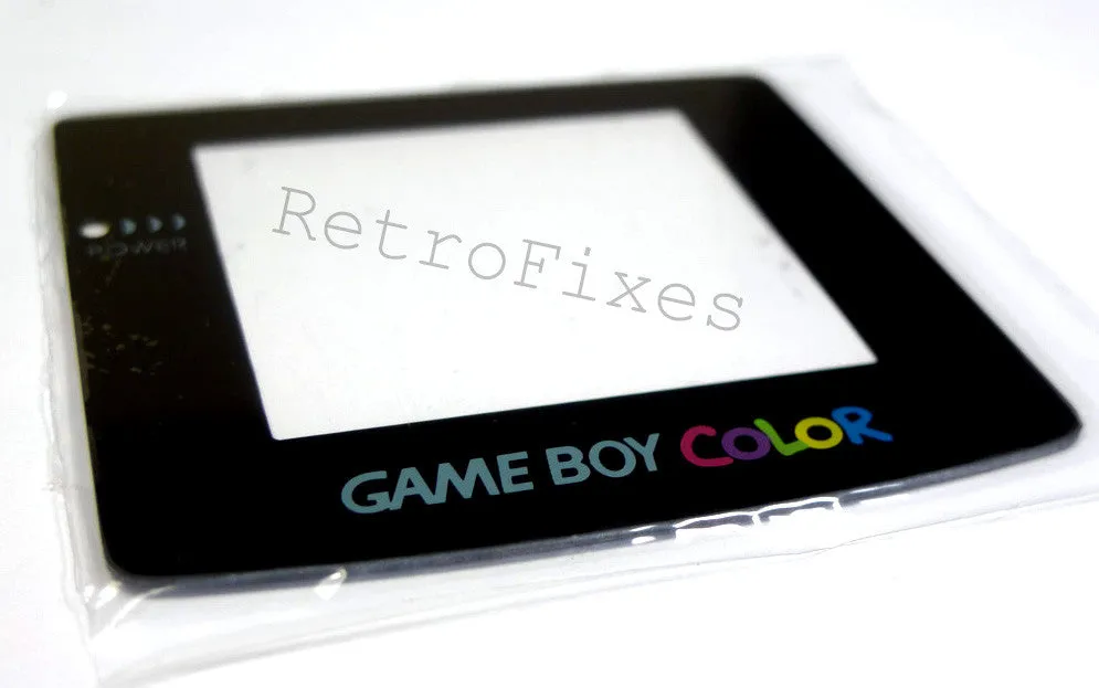 Gameboy Color Replacement Screen Glass or Plastic