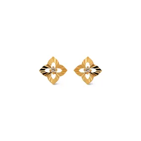 Gold Casablanca Mirage Studs