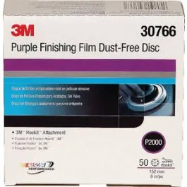 HOOKIT™ PURPLE DUST-FREE FINISHING FILM DISCS